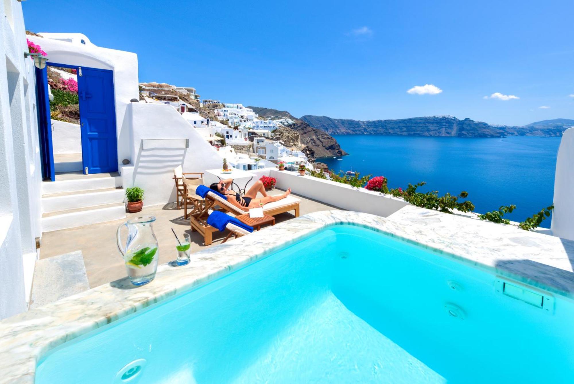 Chelidonia Luxury Suites Oia  Luaran gambar